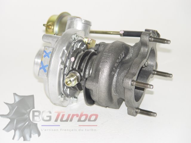 TURBO - HYBRIDE - &nbsp;E/S PRÉPARÉ EN FRANCE &nbsp;- STAGE2 - 0 - 6+6 pales - MFS PERFORMANCE 1505Diamètre admission - Ind : 35,6 mm / Exd : 46,03 mm / Angle : 30°
